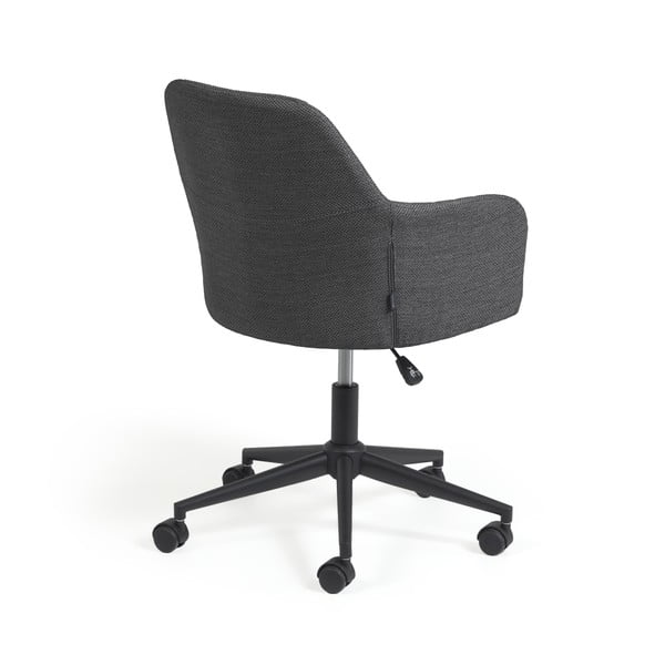 Temno siv pisarniški stol Kave Home Madina-image-4