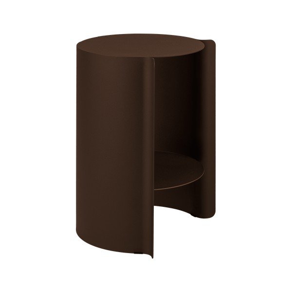 Jeklena okrogla stranska mizica ø 32 cm Wa – noo.ma-image-3