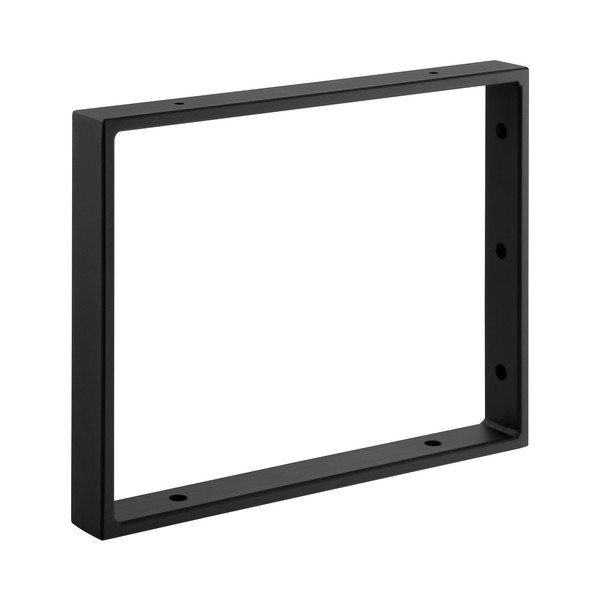 Črna jeklena podpora za pult 35x4 cm – Sapho