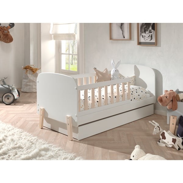 Bel otroški predal za pod posteljo 70x140 cm Kiddy – Vipack-image-1