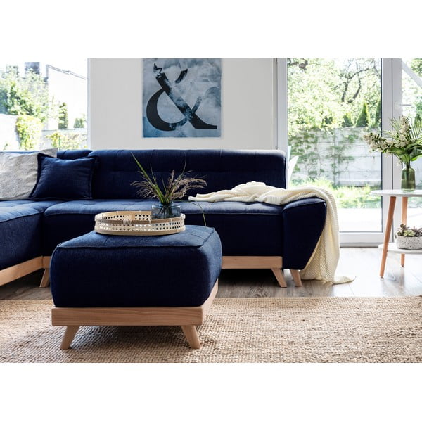 Mornarsko moder tabure Miuform Dazzling Daisy-image-4