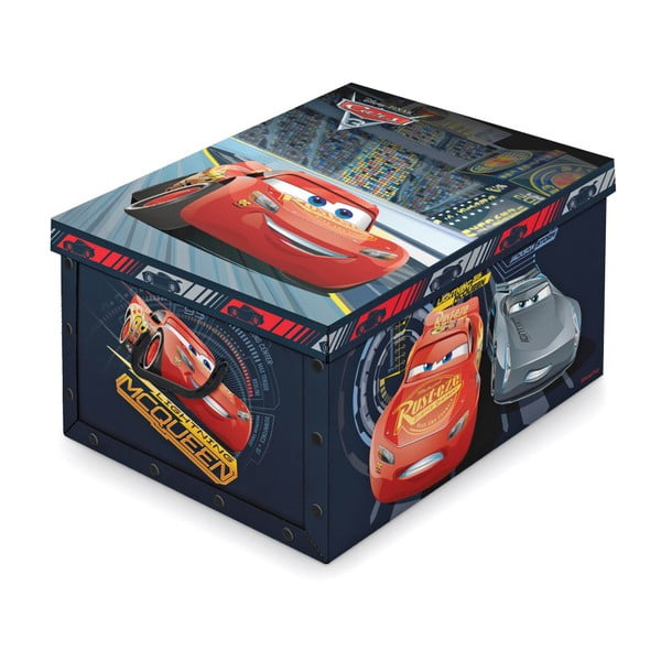 Škatla za shranjevanje igrač Domopak Cars, dolžina 50 cm