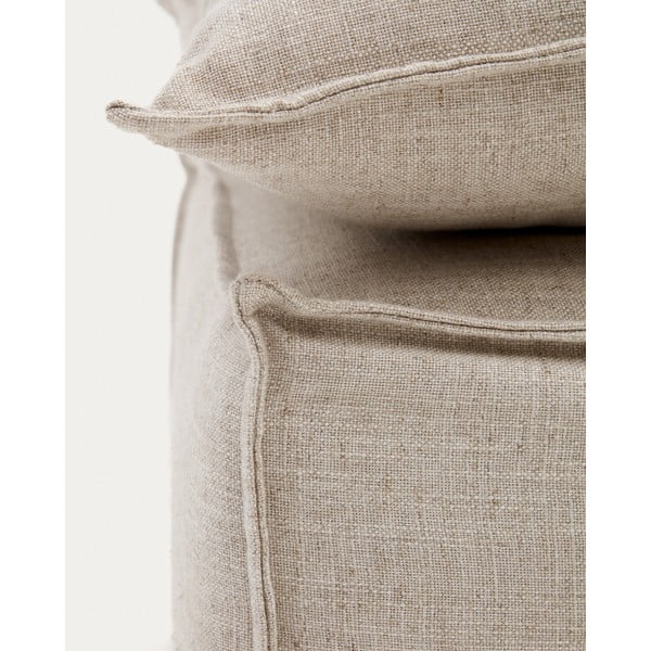 Bež prevleka 80 cm Anarela – Kave Home-image-1