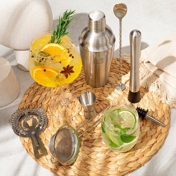 Komplet za pripravo koktejlov iz nerjavečega jekla Bar in Box – VacuVin-image-2