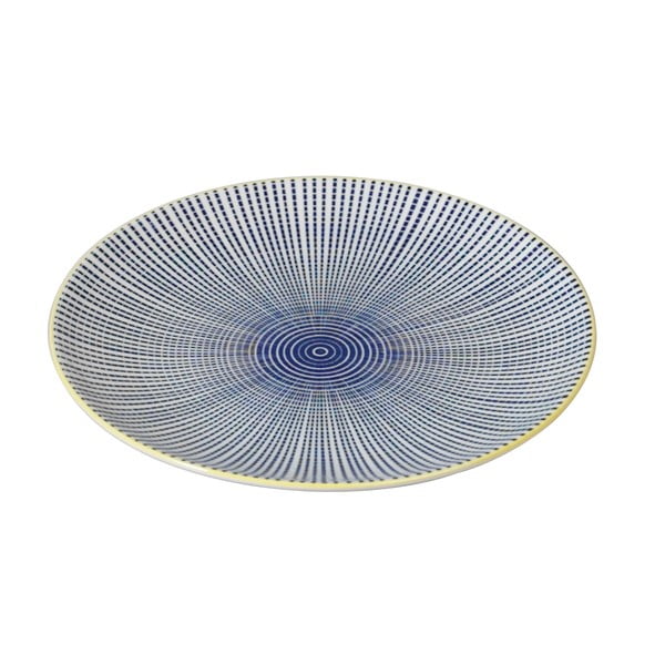 Japonski keramični krožnik Rex London Dash, Ø 21 cm