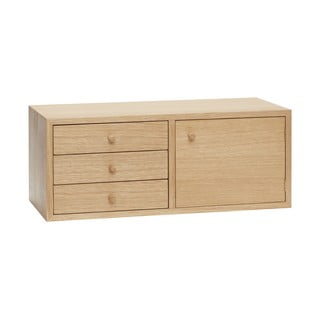 Stenska omarica v hrastovem dekorju 50x20 cm Piccolo – Hübsch