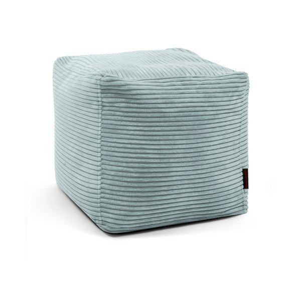 Mentolno zelena vreča za sedenje iz rebrastega žameta Up! MooG – SLOWDOWN