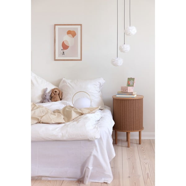 Črna viseča svetilka Rosette mini – UMAGE-image-1