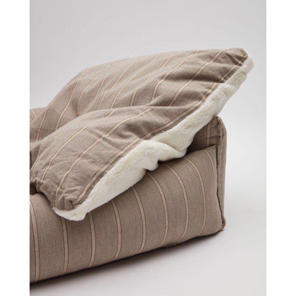 Rjava pasja postelja 75x75 cm Toby - Kave Home-image-4