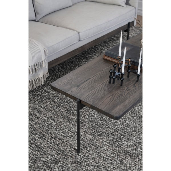 Kavna mizica iz rjavega jesena Rowico Shelton, 145 x 60 cm-image-2