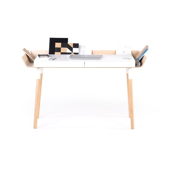 Pisalna miza z 2 predaloma EMKO My Writting Desk-image-3