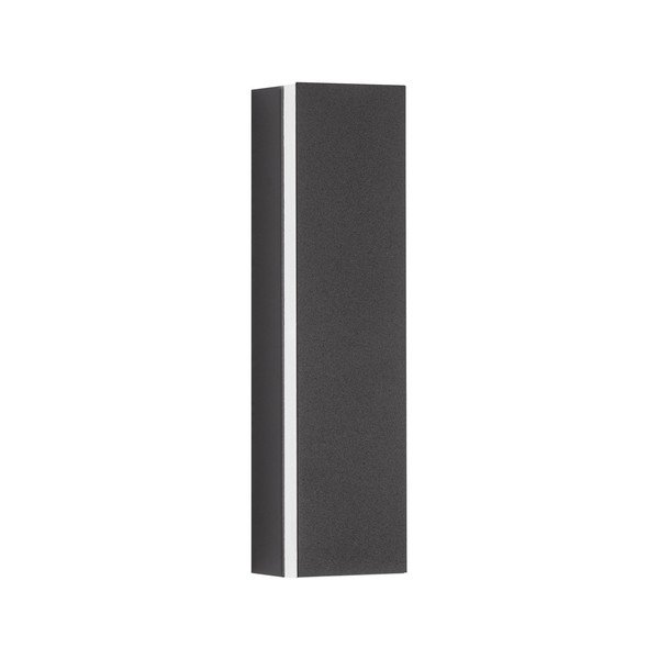 Mat črna aluminijasta LED stenska svetilka Colby – Nova Luce