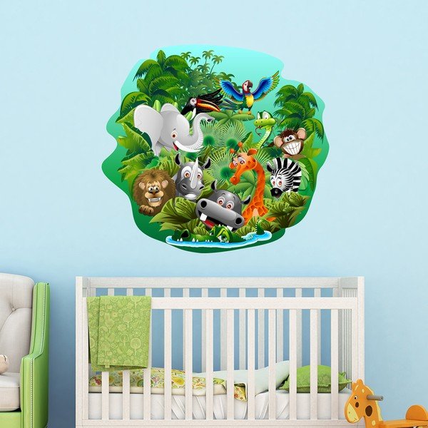 Stenska nalepka Ambiance Animals-image-1