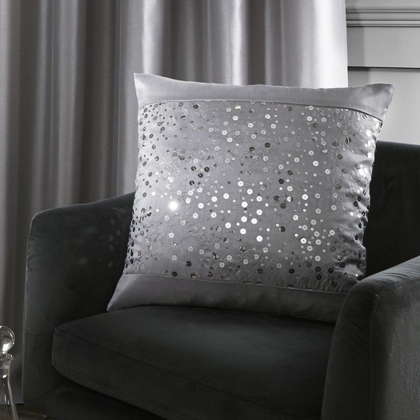 Okrasna blazina 43x43 cm Glitzy Sequin – Catherine Lansfield-image-1