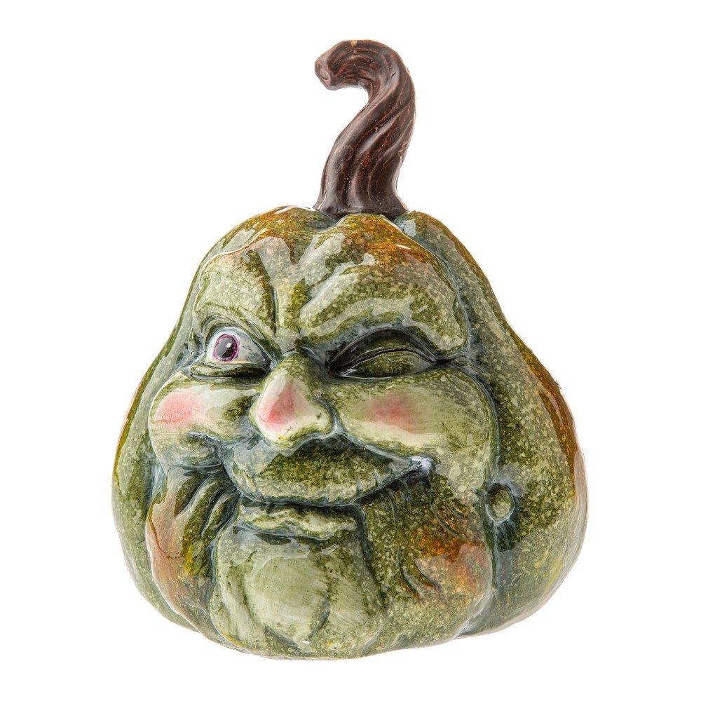 Keramičen svečnik z motivom za noč čarovnic Pumpkin