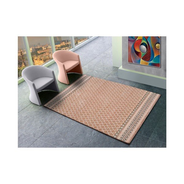 Rožnata preproga za zunanjo uporabo Universal Sofie Pink Marro, 160 x 230 cm-image-1