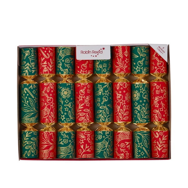 Božične pokalice v kompletu 8 ks Bon Bon – Robin Reed