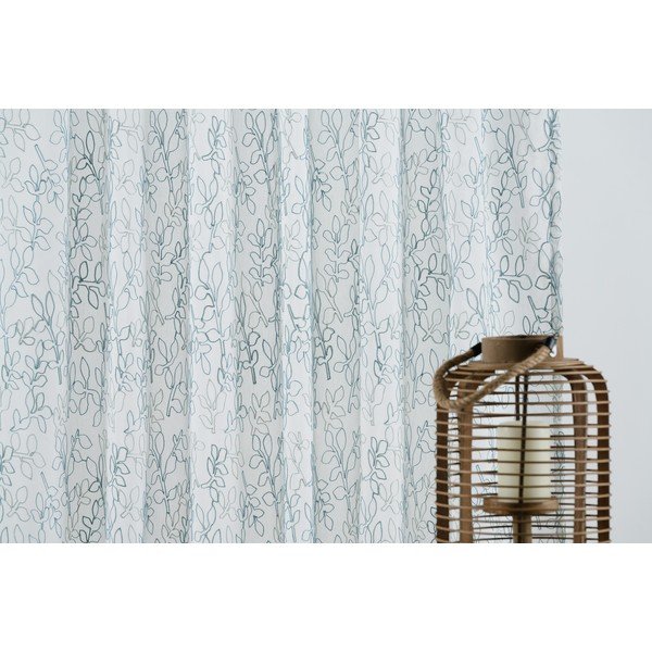 Bela/modra prosojna zavesa 300x260 cm Urma – Mendola Fabrics-image-2