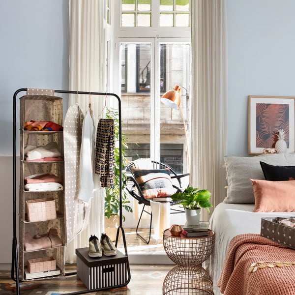 Bež organizator s 6 predali Compactor Dots-image-1