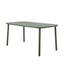 Kovinska vrtna miza 90x160 cm Calana – Bloomingville