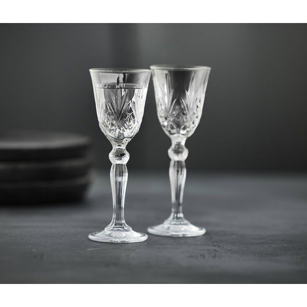 Kozarci v kompletu 4 ks za liker 50 ml Melodia – Lyngby Glas-image-1