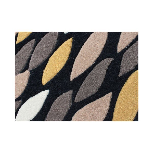 Preproga Flair Rugs Swirl Black/Gold, 160 x 230 cm-image-3