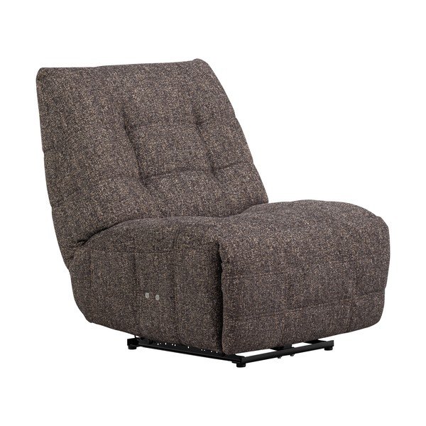 Antracitno siv fotelj za sprostitev z nastavljivim naklonom Hein – WOOOD