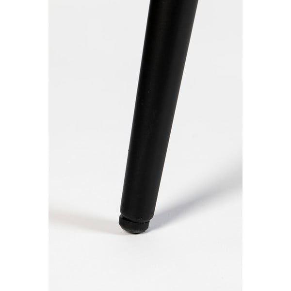 Okrogla jedilna miza iz masivnega tika ø 110 cm Mo – White Label-image-4