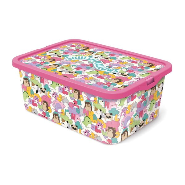Plastična otroška škatla za shranjevanje 40x29x15 cm Stor – SQUISHMALLOWS
