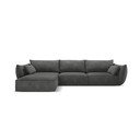 Siv kotni kavč (levi kot) Vanda - Mazzini Sofas