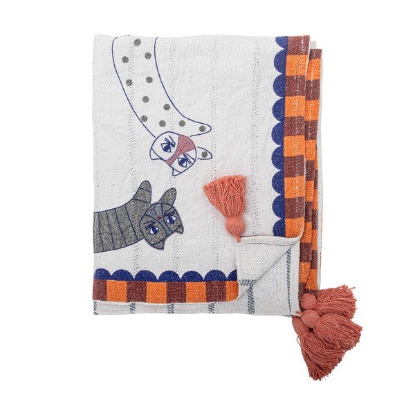 Odeja iz mešanice bombaža 130x155 cm Missy – Bloomingville