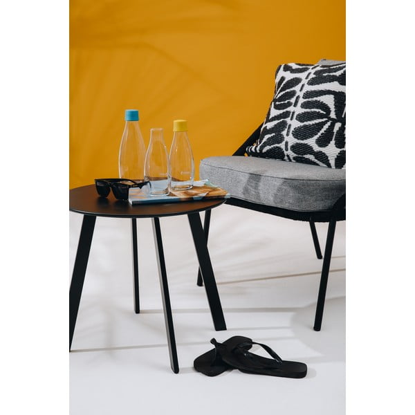 Črn vrtni fotelj Bonami Selection North-image-3