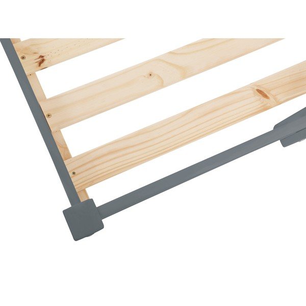 Siva dvignjena postelja iz borovega lesa Støraa Alpi2, 90 x 200 cm-image-4