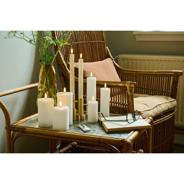 Bela svetlobna dekoracija v kompletu 3 kos Smilla - Sirius-image-3