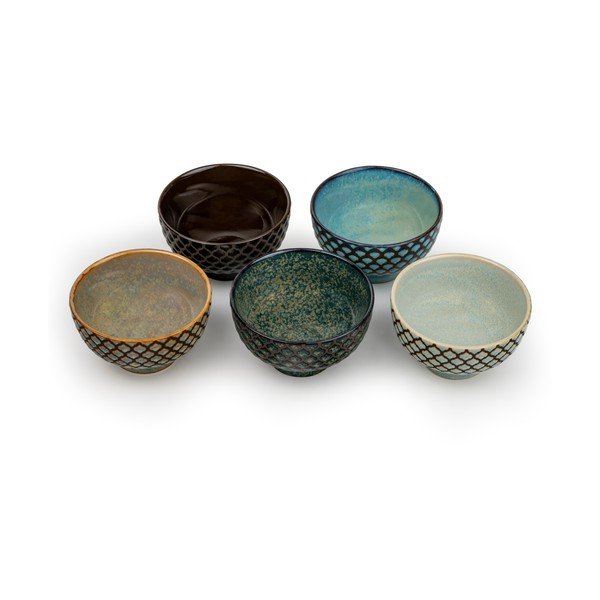 Porcelanaste skodelice v kompletu 5 ks 200 ml Sara – Bredemeijer-image-2