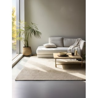 Kremno bela preproga iz jute 120x170 cm Bouclé – Hanse Home