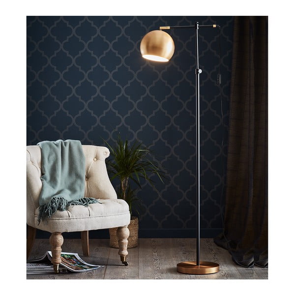 Črno-bronasta stoječa svetilka Markslöjd Chester-image-1