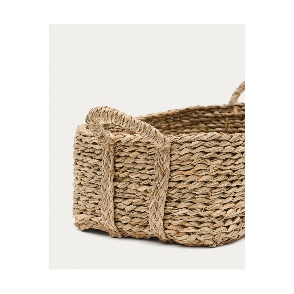 Košare v kompletu 2 ks iz vodne hijacinte 34x24x19 cm Milly – Kave Home-image-3