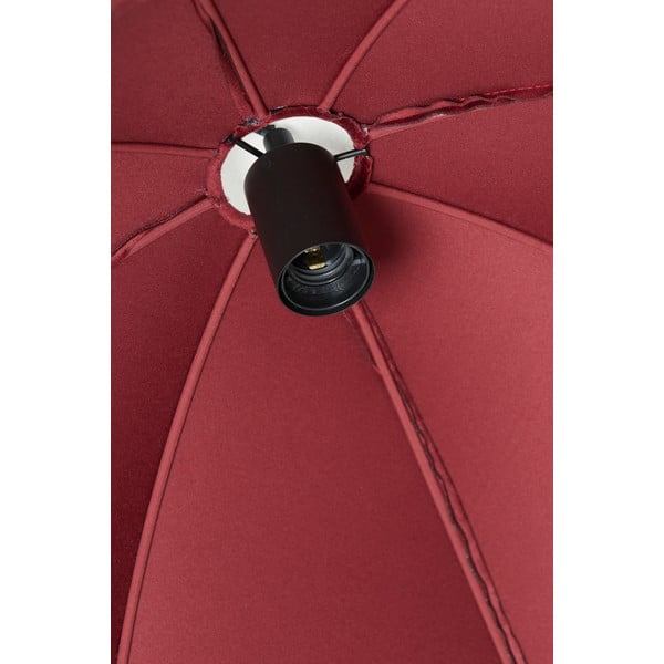 Bordo rdeča viseča svetilka s tekstilnim senčilom ø 50 cm Malacia – Light & Living-image-1