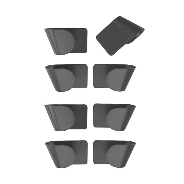 Samolepilna plastična držala za pokrove v kompletu 8 kos - Wenko-image-2