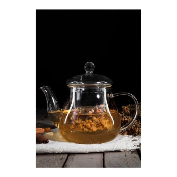 Steklen čajnik s cedilom Bambum Tasev, 500 ml-image-1