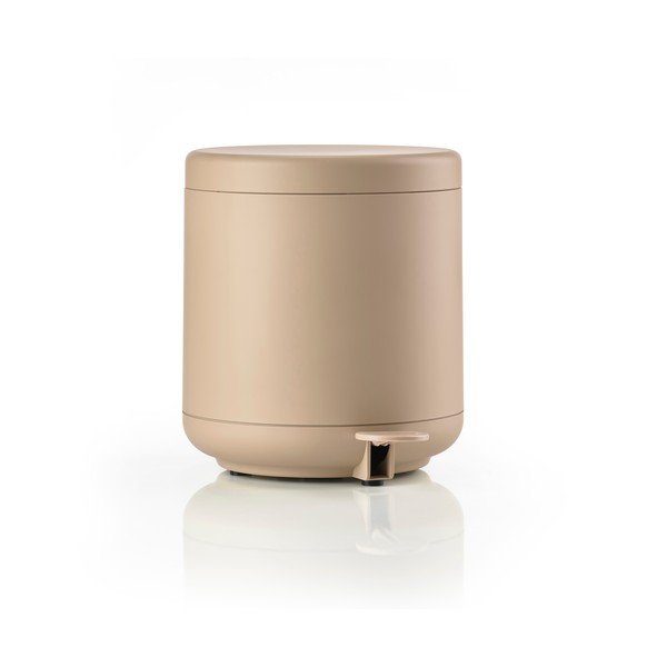 Bež koš za smeti s pedalom 4 l Ume – Zone-image-3