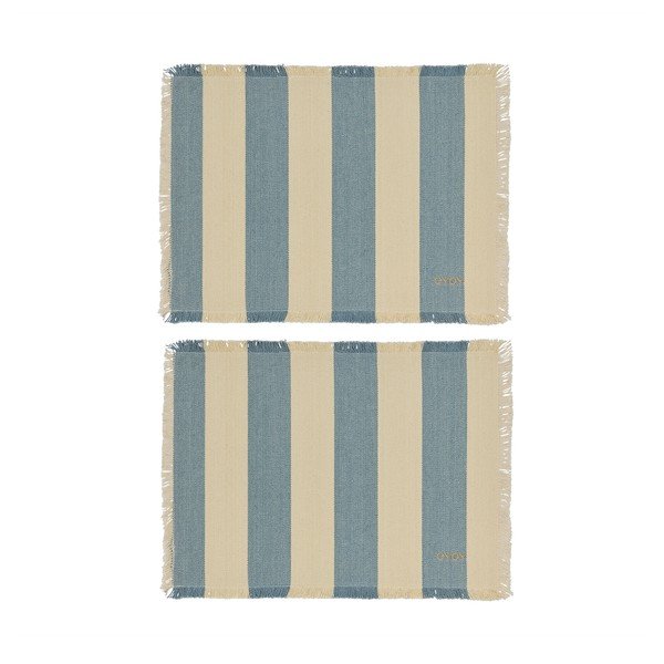 Pogrinjki v kompletu 2 ks iz organskega bombaža 36x48 cm Toppu – OYOY Living Design