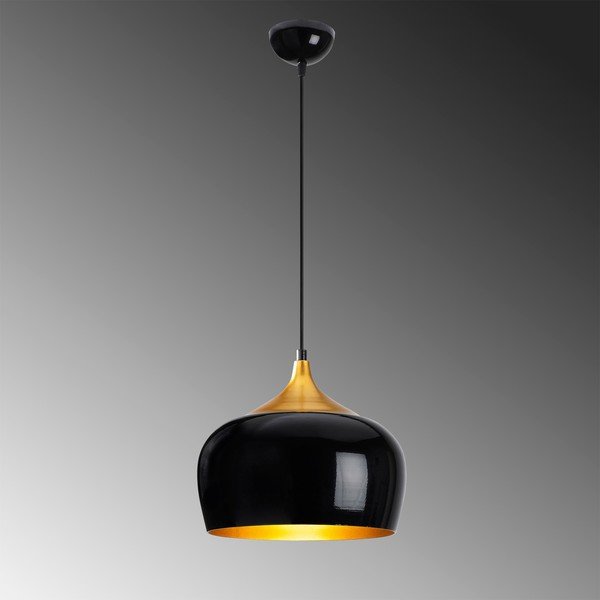 Črna viseča svetilka Opviq lights Berceste Elegant-image-1