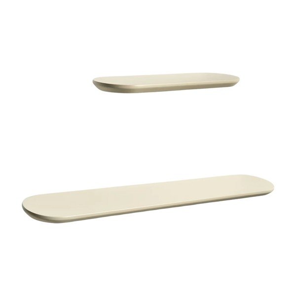 Bež polici v kompletu 2 ks 55 cm Arely – Kave Home