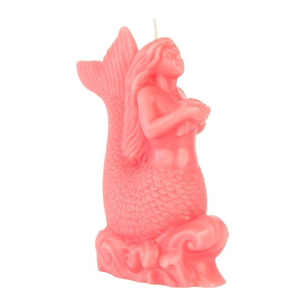 Roza sveča Fisura Vela Sirena Coral, čas gorenja 30 ur
