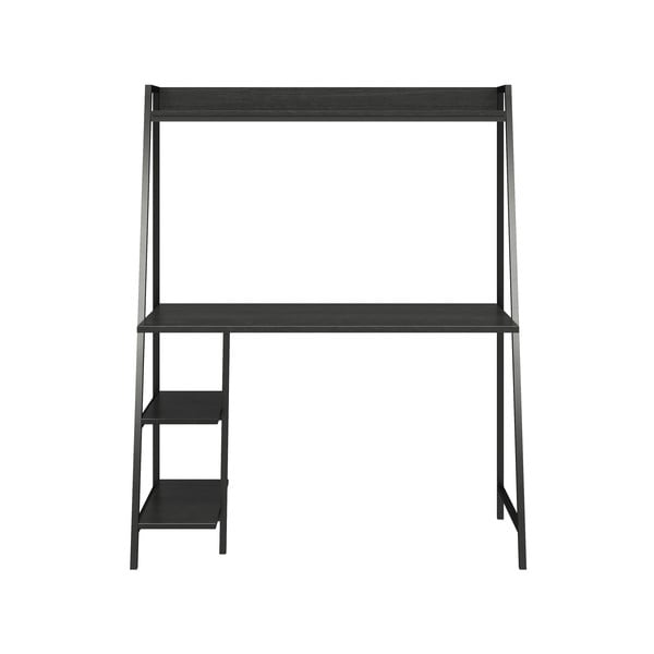 Stenska pisalna miza z mizno ploščo v hrastovem dekorju 51x111 cm Bushwick – Novogratz