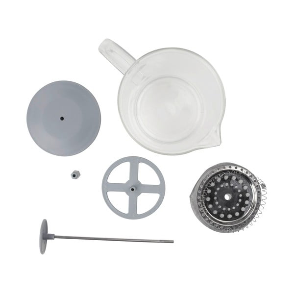 Lonček za kavo iz borosilikatnega stekla Fackelmann, 1 l-image-3