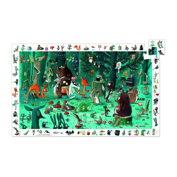 Otroška sestavljanka Djeco Observation Forest Orchestra-image-1