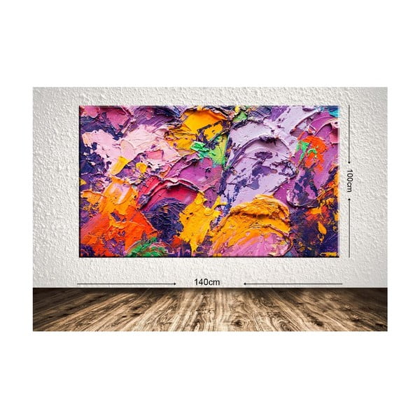 Slika Tablo Center Strokes, 140 x 100 cm-image-1